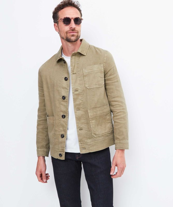 Circolo 1901 Linen Work Jacket