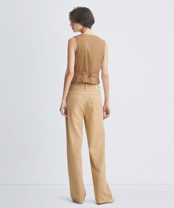 rag & bone Featherweight Logan Wide-Leg Jeans