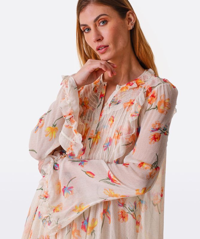 Zadig and Voltaire Rackel Floral Mini Dress