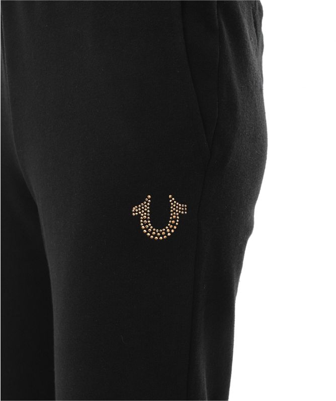 True Religion Crystal Logo Slim Joggers