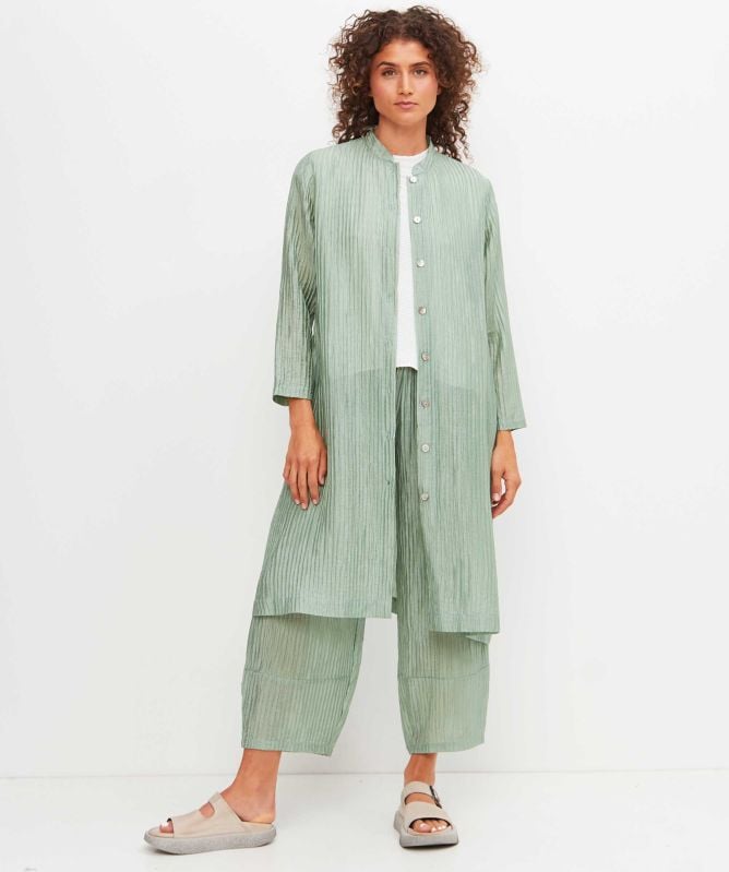 Thanny Long Pleated Shirt