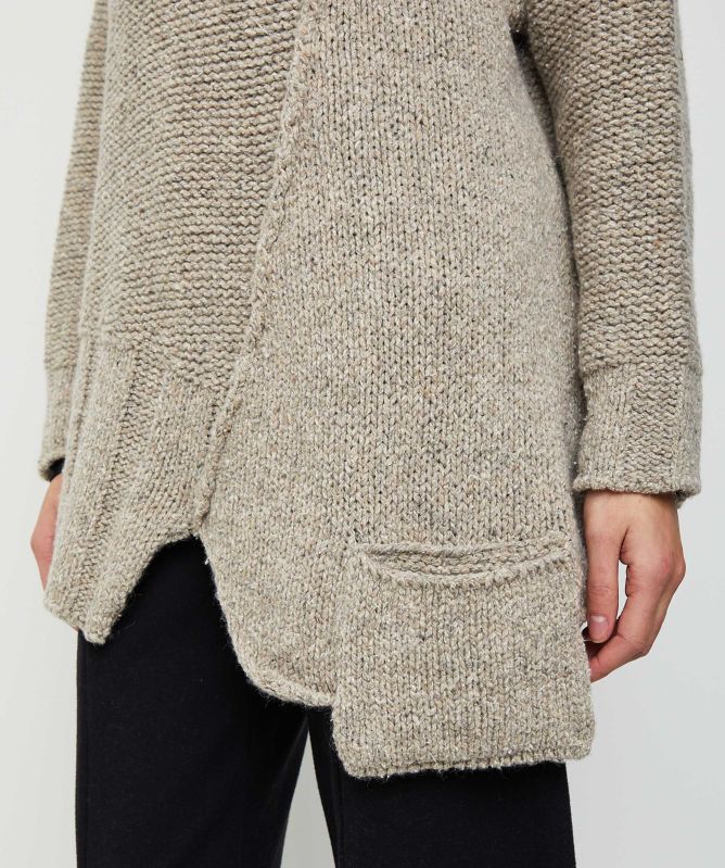 Lurdes Bergada Asymmetric Pocket Jumper