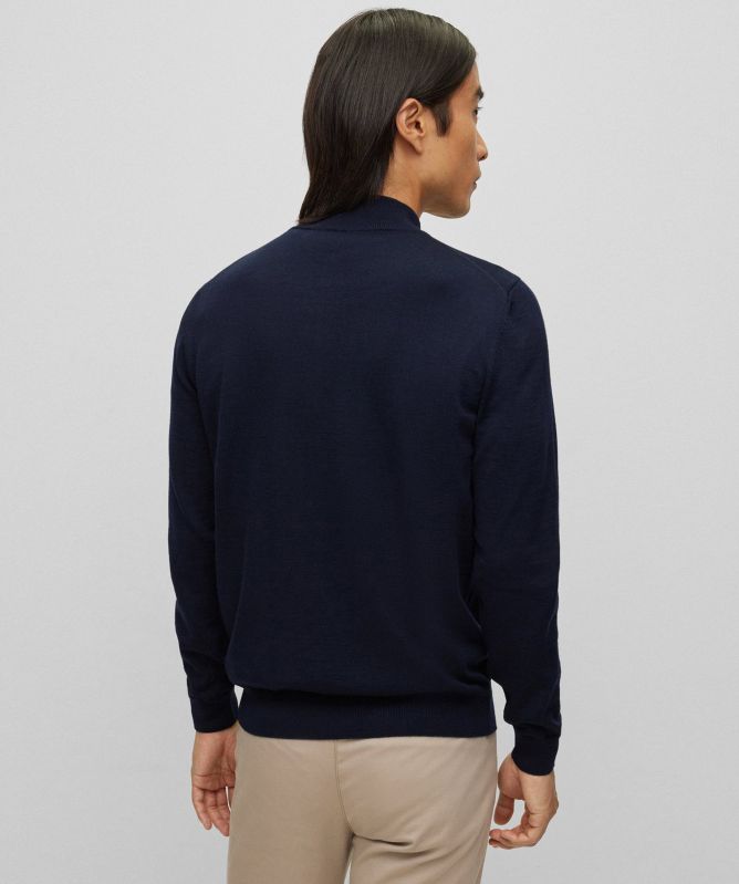 BOSS Virgin Wool Balonso-L Cardigan