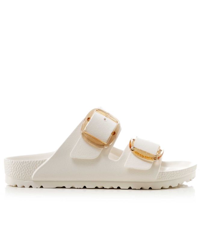 Birkenstock Arizona Big Buckle Eggshell Sandals