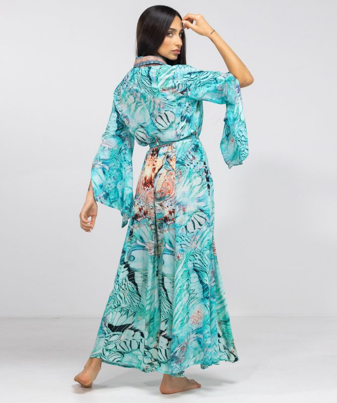 Inoa Gold Coast Silk Freya Shirt Dress