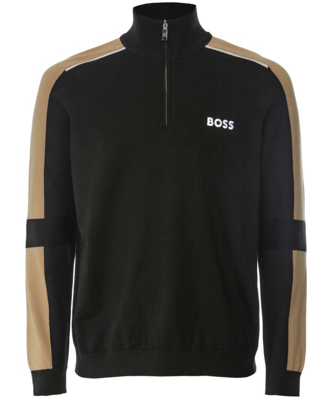 BOSSページ BOSS Half-Zip Zelchior-X Sweatshirt