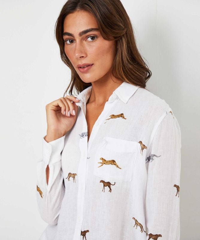 Rails Charli Safari Cheetah Shirt
