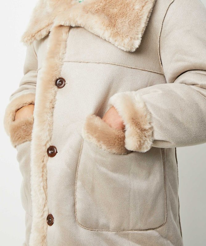 Studio Nordiic Faux Fur Reversible Coat
