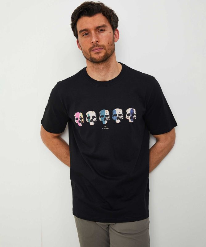 Paul Smith Skull Line-Up T-Shirt