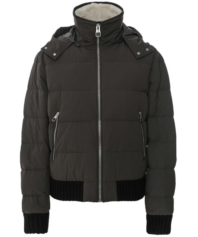 Montecore Down Hooded Bomber Jacket