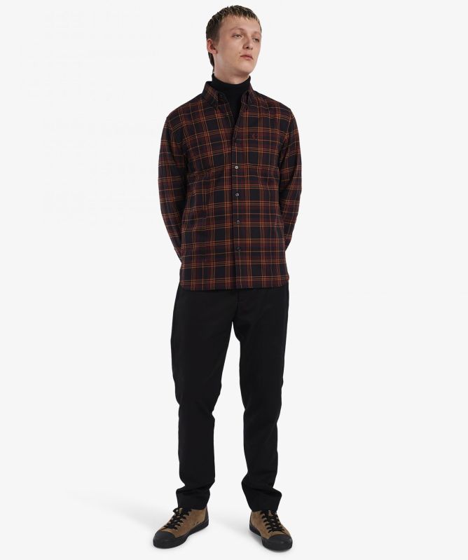 Fred Perry Brushed Twill Tartan Shirt