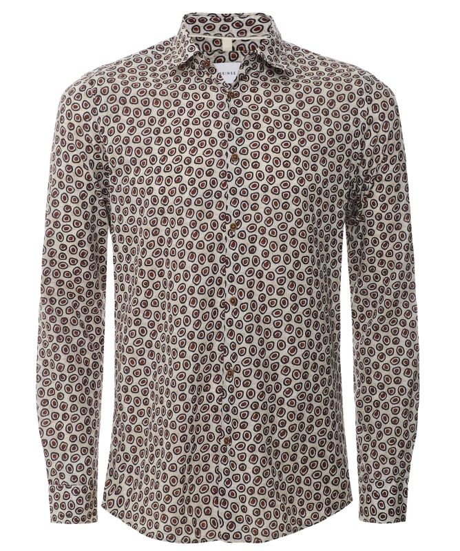 Seinse Cotton Printed Shirt