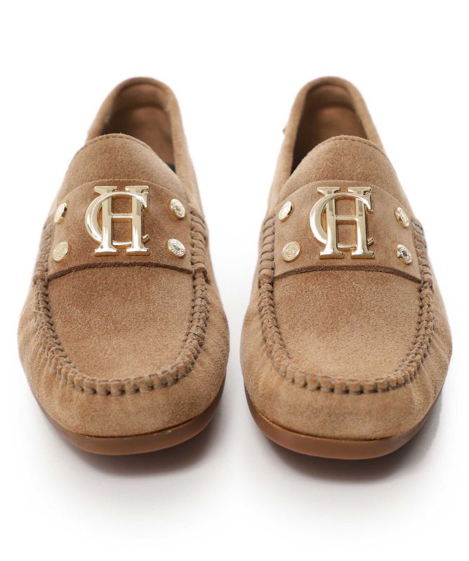 Holland Cooper Suede Driving Loafers