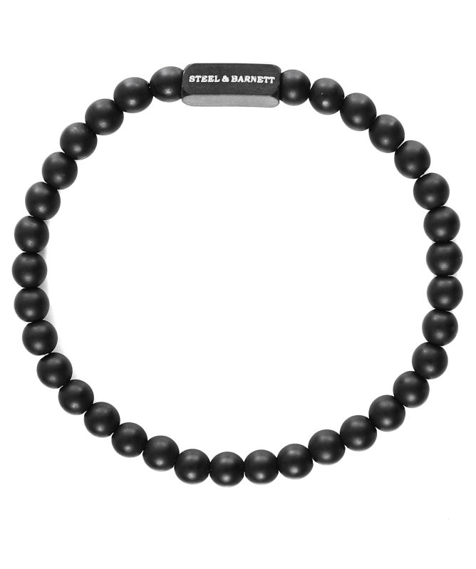 Steel and Barnett Black Edition Natural Ned Stones Bracelet