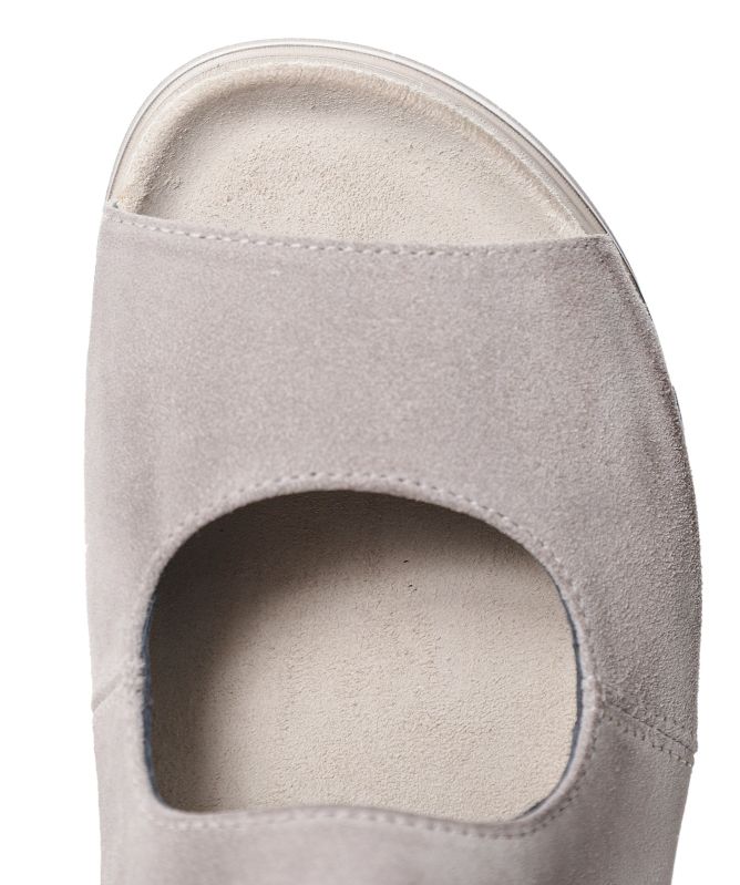 Lofina Suede Cut-Out Sandals