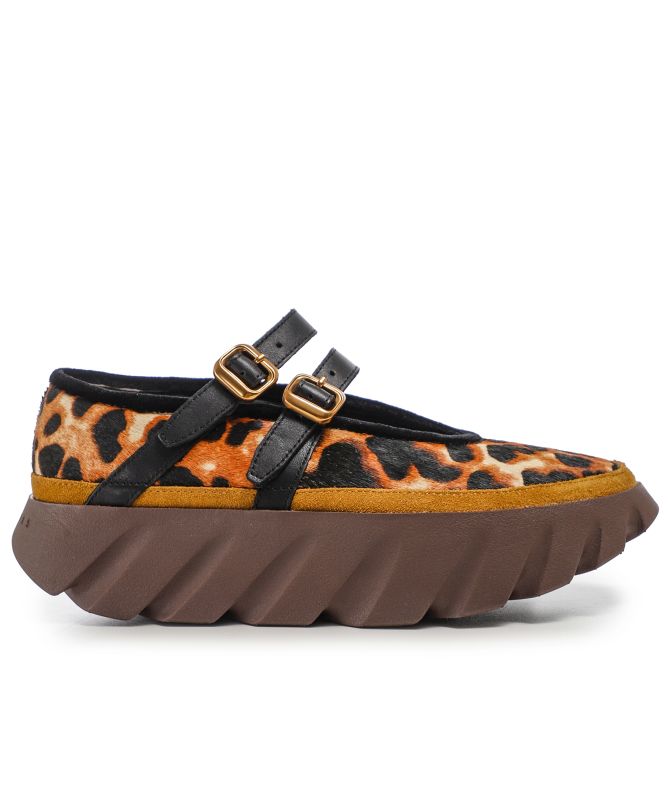 4CCCCEES Tura Ballet Leopard Shoes