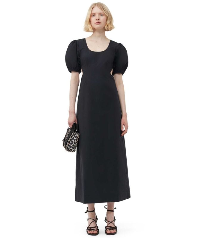 GANNI Mini Leopard Tech Tote Bag