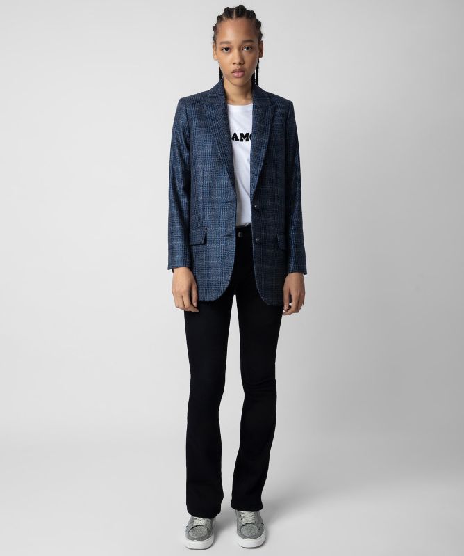 Zadig and Voltaire Viva Car Wool Blazer | Jules B