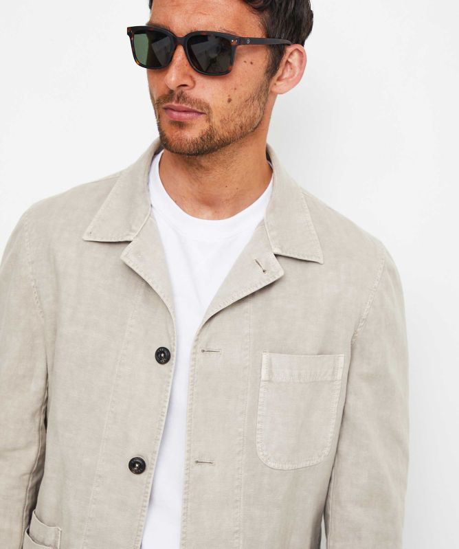 LBM 1911 Cotton Linen Overshirt