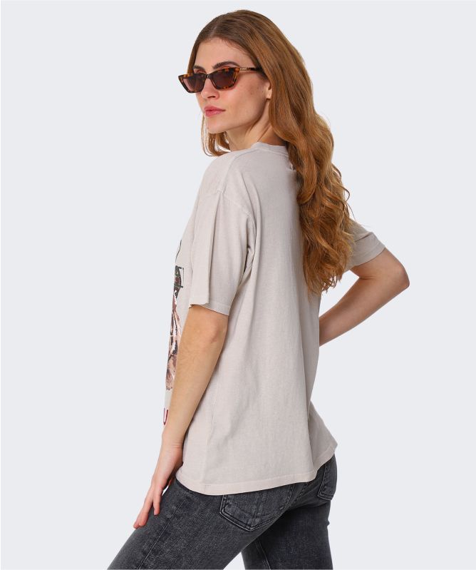 Anine Bing Organic Cotton Tiger Tee