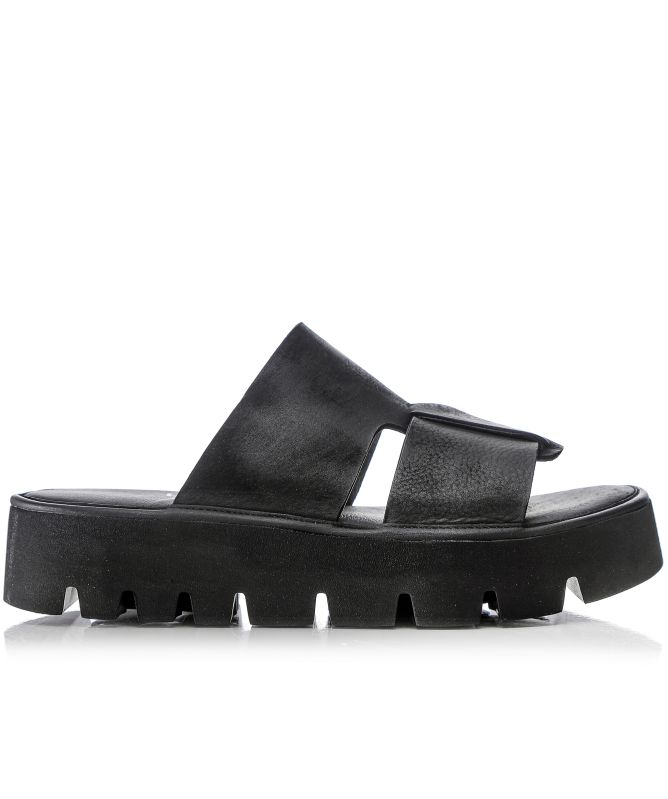 Lofina Platform Leather Sandals