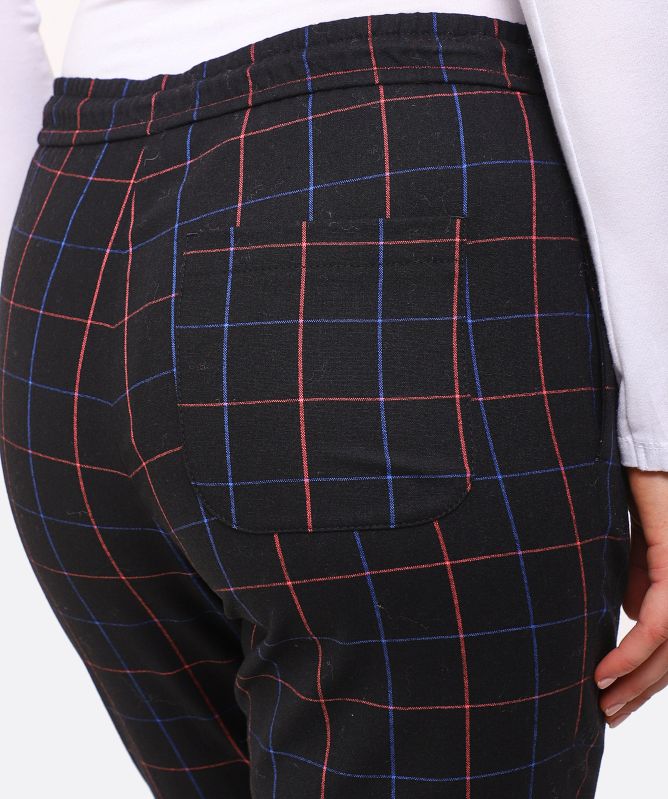 Paul Smith Flannel Windowpane Check Pants