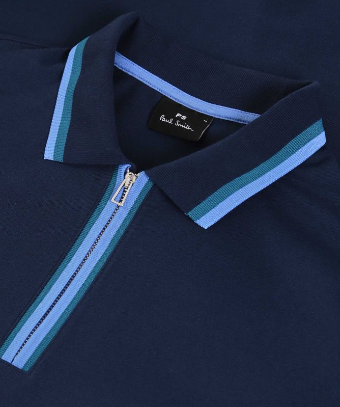 Paul Smith Zip Polo Shirt
