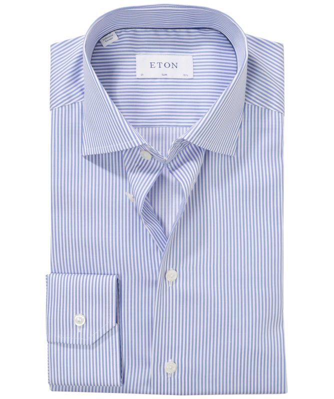 Eton Slim Fit Striped Shirt
