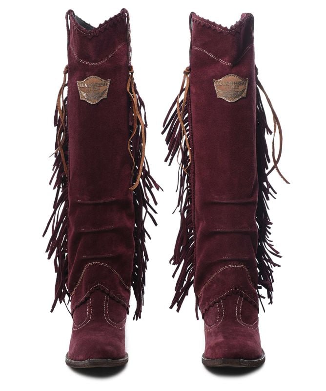 El Vaquero Kalou Fringe Cowboy Boots