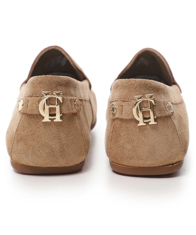 Holland Cooper Suede Driving Loafers