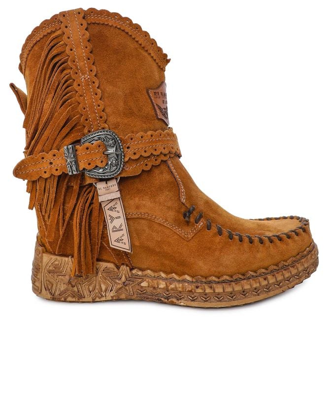 El Vaquero Arya Fringe Cowboy Boots