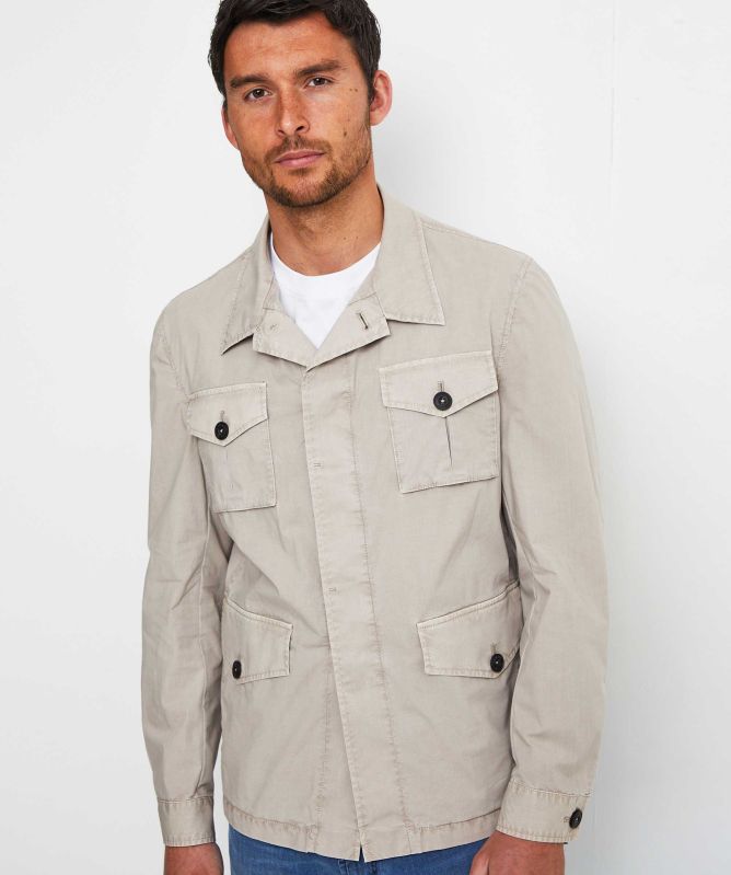 LBM 1911 Stretch Cotton Overshirt