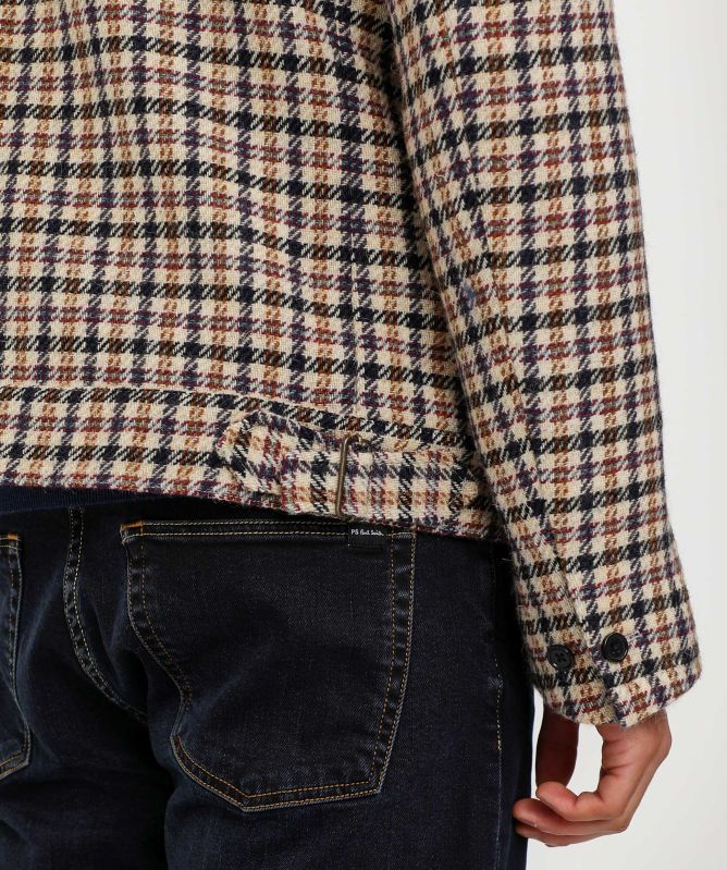 J. Blades Wool Check Jacket