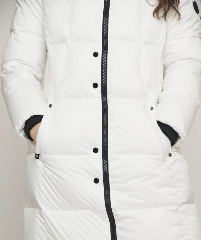 Rino and Pelle Rosana Long Hooded Coat