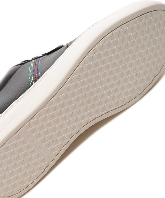 Paul Smith Black Leather Margate Trainers | Jules B