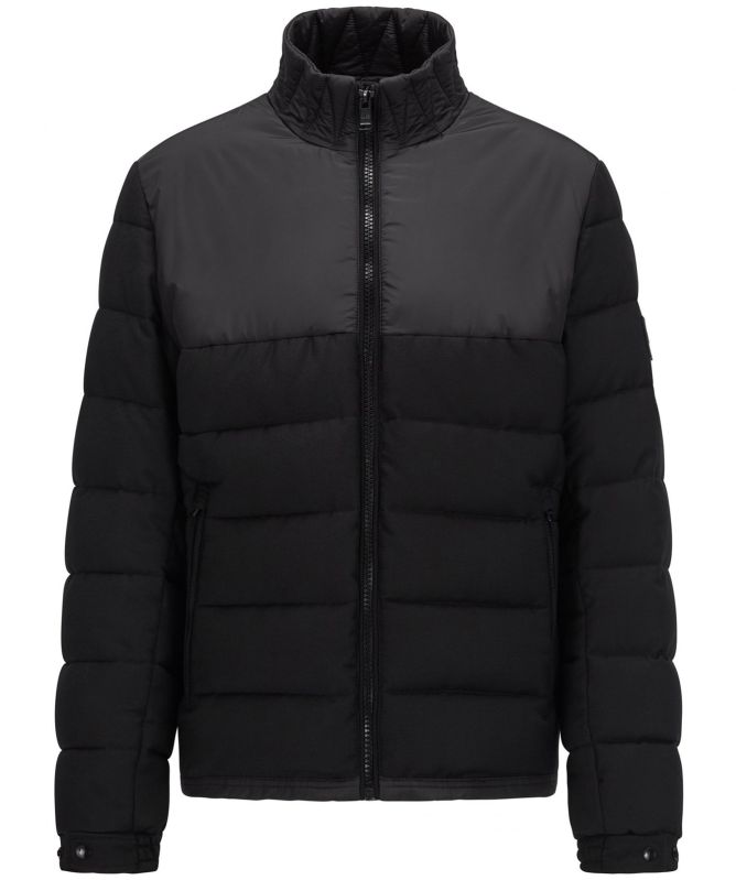 BOSS Virgin Wool Quilted Cink Jacket