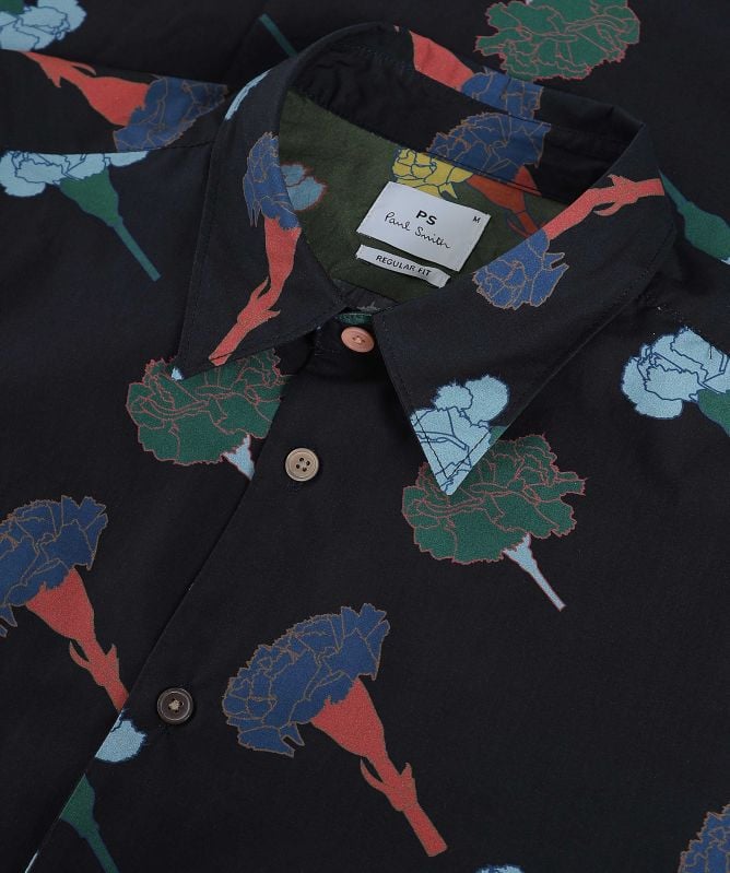 Paul Smith Regular Fit Floral Shirt