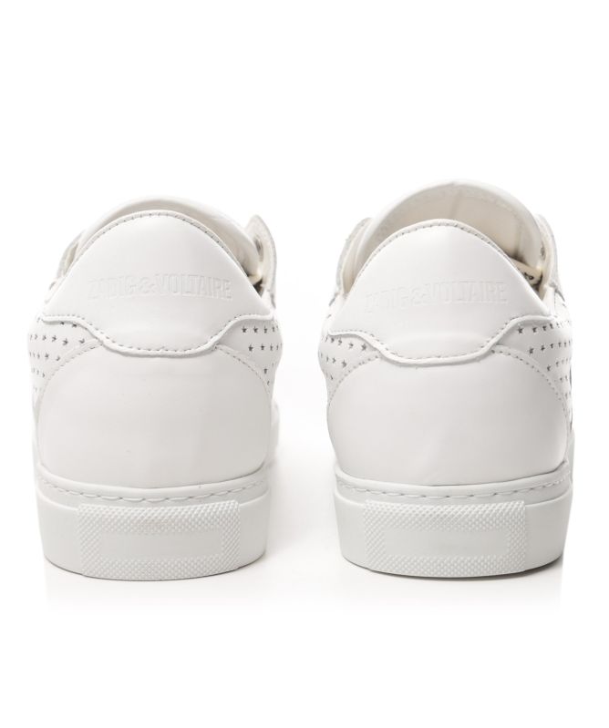 Zadig and Voltaire Leather LA Flash Sneakers