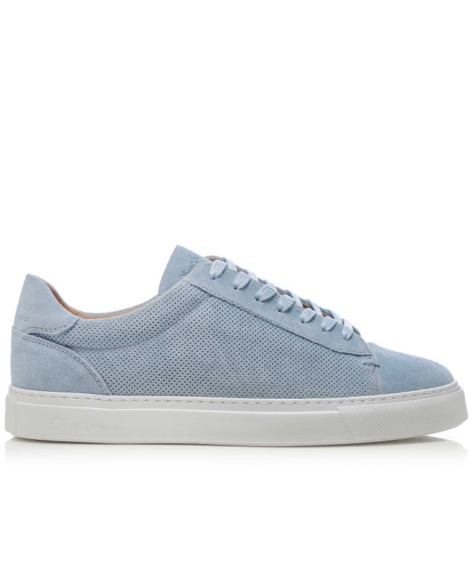 Oliver Sweeney Almada Perforated Calf Suede Sneakers