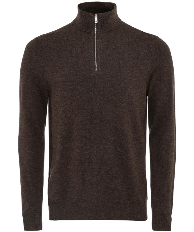 Profuomo Quarter Zipper Knit Sweater
