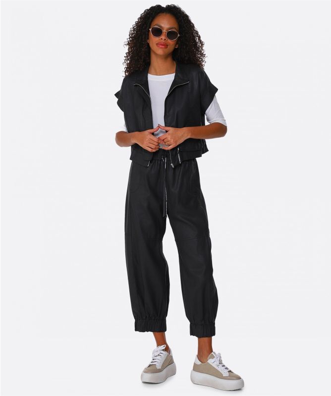 Lurdes Bergada Oversized Coated Vest