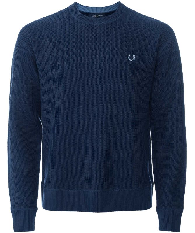 Fred Perry Textured Crew Sweater