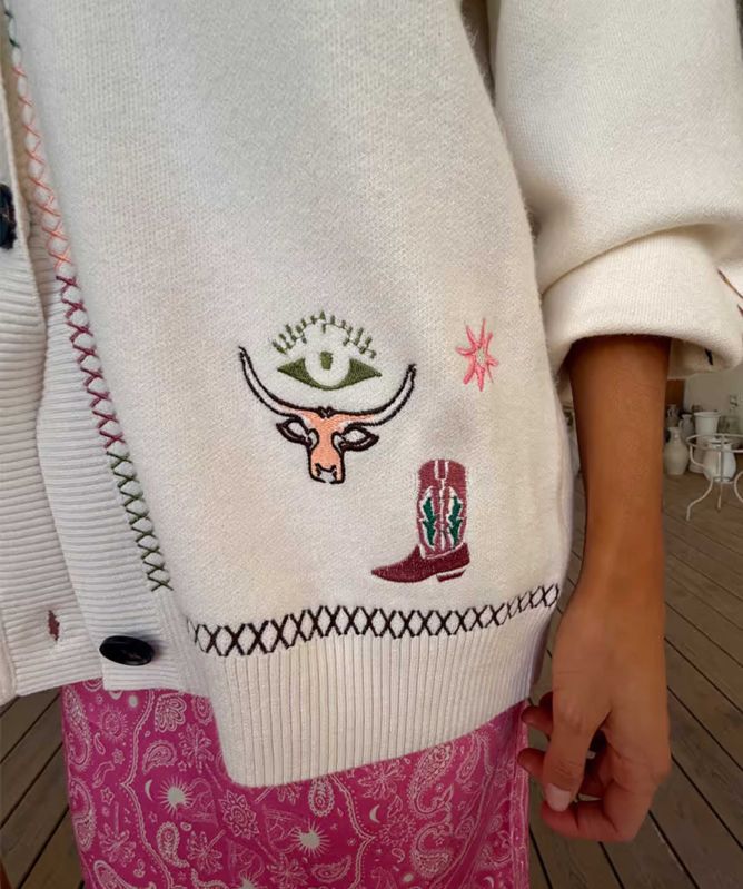 Never Fully Dressed Western Martha Cardigan