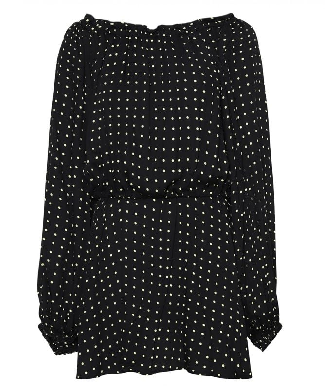 ROTATE Carly Off-Shoulder Mini Dress