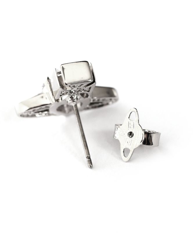 Vivienne Westwood Silver Ariella Earrings | Jules B