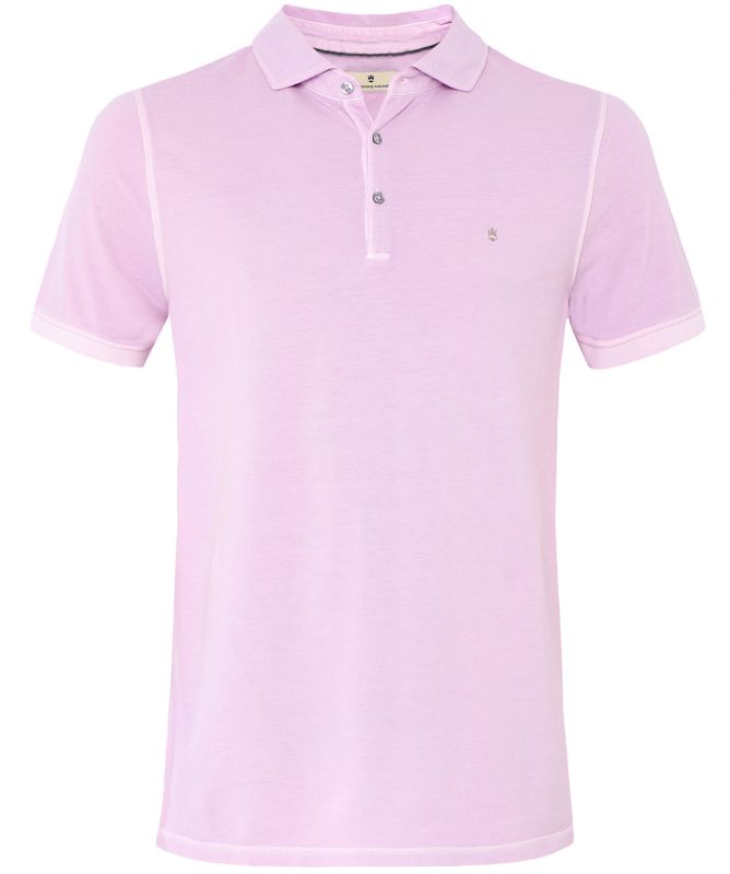 Thomas Maine Cotton Pique Polo Shirt