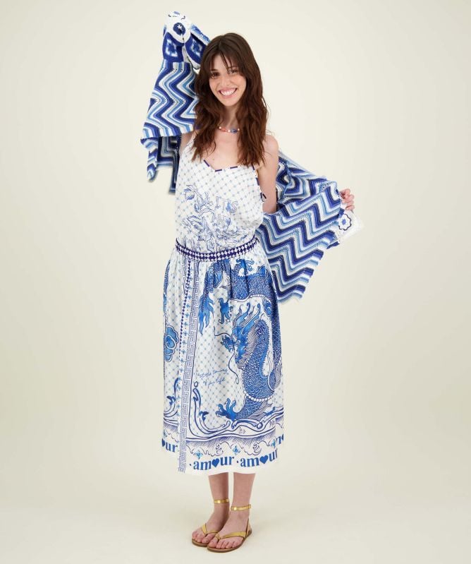 Me369 Vanessa Midi Skirt