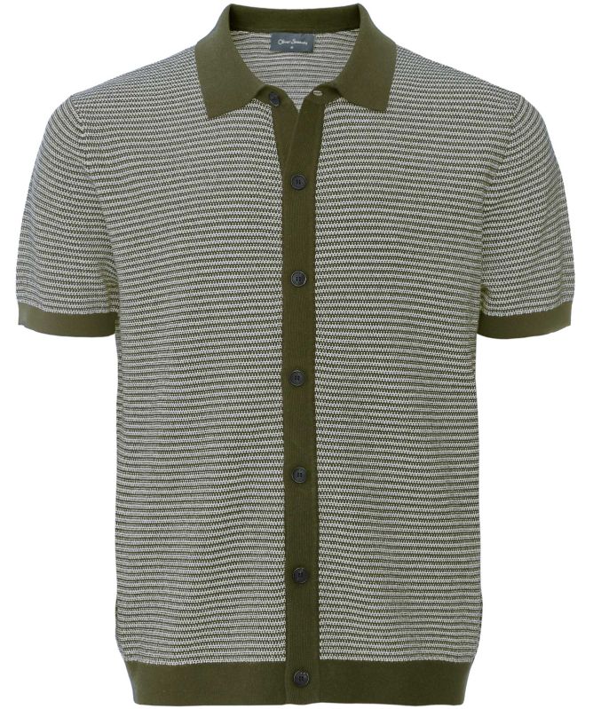 Oliver Sweeney Hessle Knitted Short-Sleeved Shirt