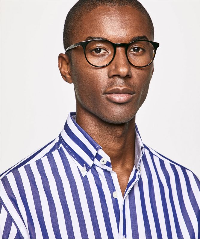 Hackett Slim Fit Butcher Stripe Shirt