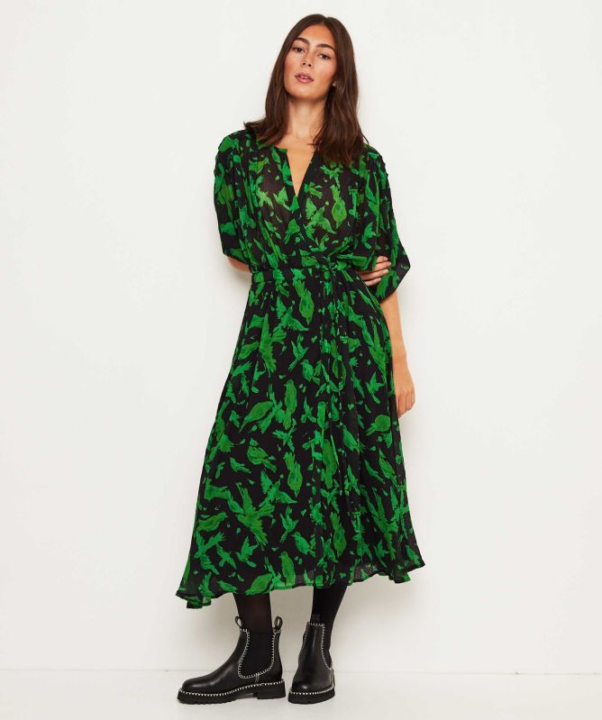 Essentiel Antwerp Evray Wrap Dress